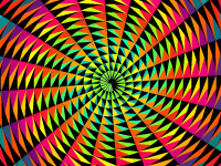 Radial Triangles 200pixel
