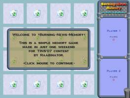 Burning-News Memory